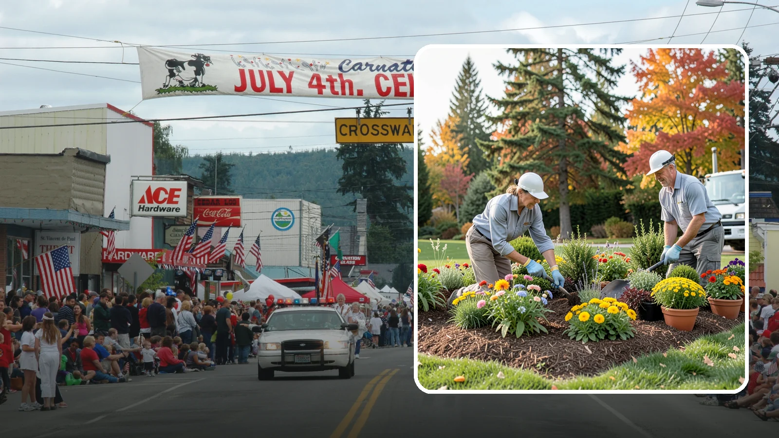 Annual Flower Planting in Carnation, King County, WA - Vibrant seasonal annuals installed for bold, immediate color in beds, borders, and containers.
