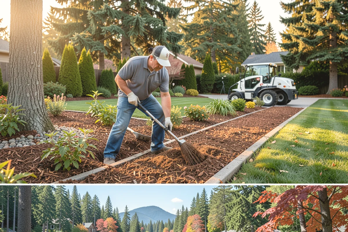 Annual Flower Planting in Covington, King County, WA - Planted in waves - cool-season annuals in spring and fall, warm-season through summer.