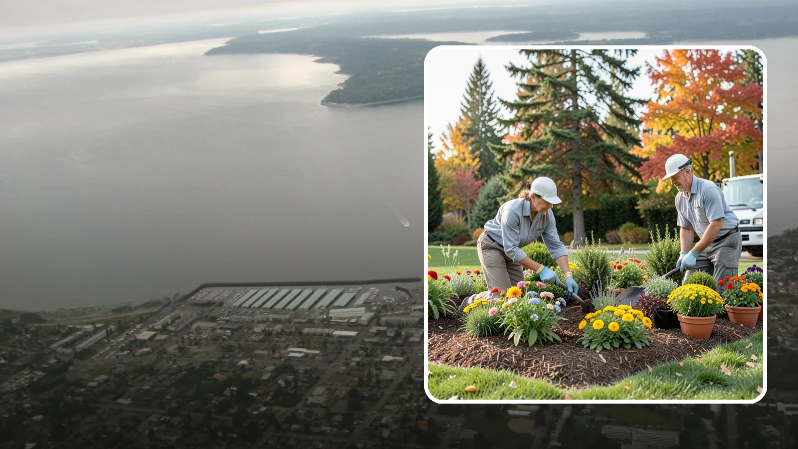 Annual Flower Planting in Des Moines, King County, WA - Vibrant seasonal annuals installed for bold, immediate color in beds, borders, and containers.