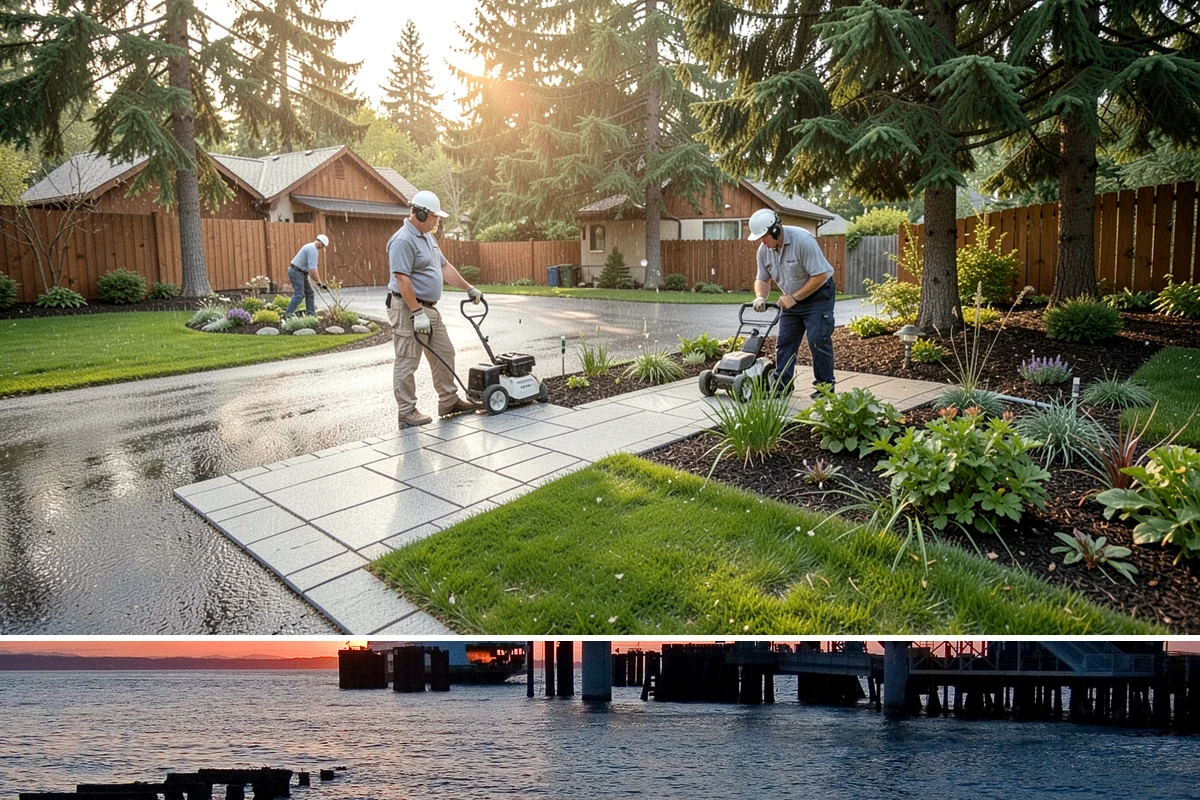 Annual Flower Planting in Edmonds, Snohomish County, WA - Planted in waves - cool-season annuals in spring and fall, warm-season through summer.