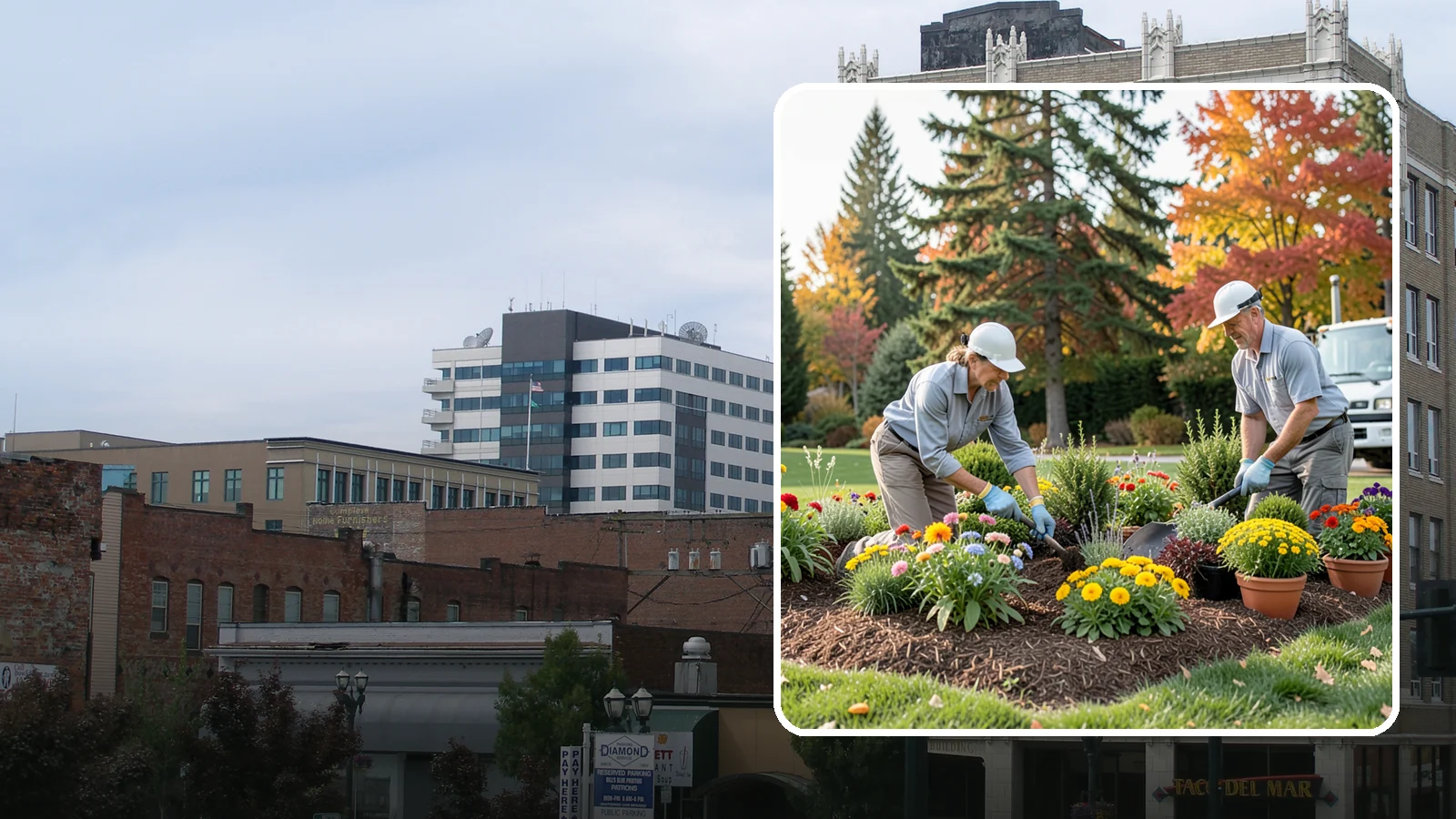 Annual Flower Planting in Everett, Snohomish County, WA - Vibrant seasonal annuals installed for bold, immediate color in beds, borders, and containers.