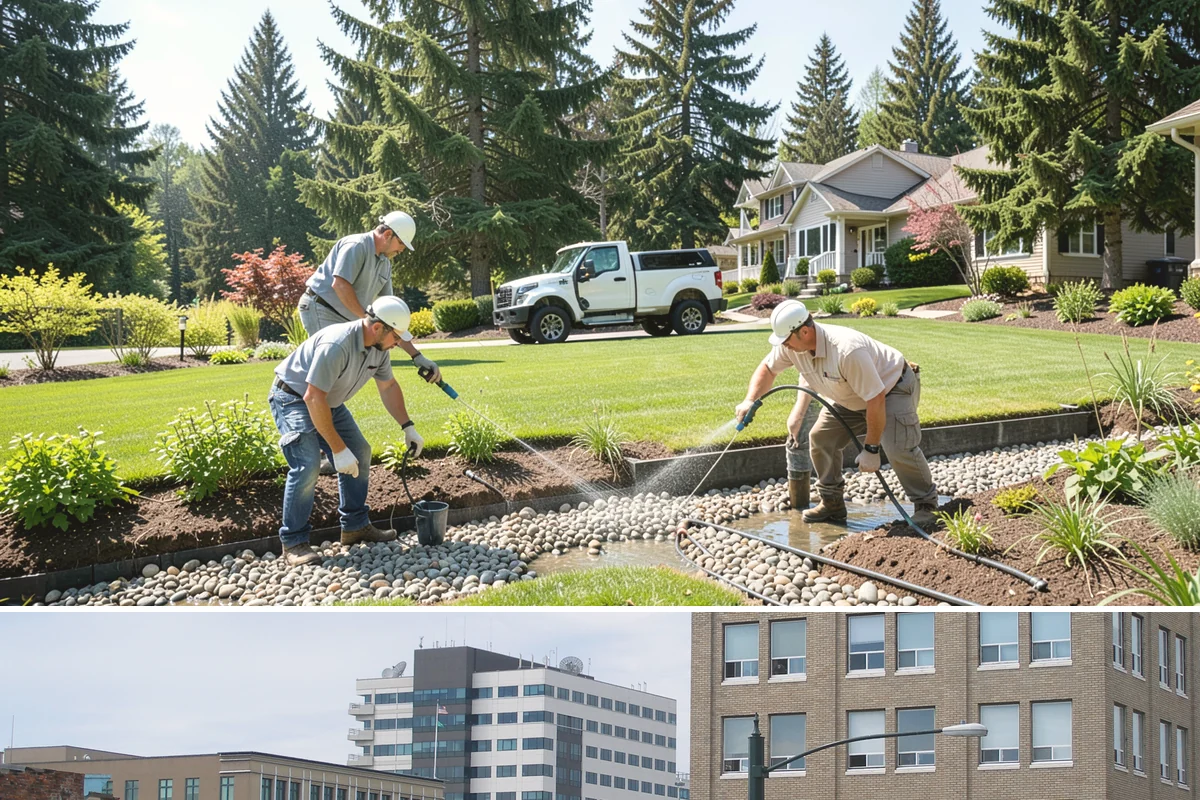 Annual Flower Planting in Everett, Snohomish County, WA - Planted in waves - cool-season annuals in spring and fall, warm-season through summer.