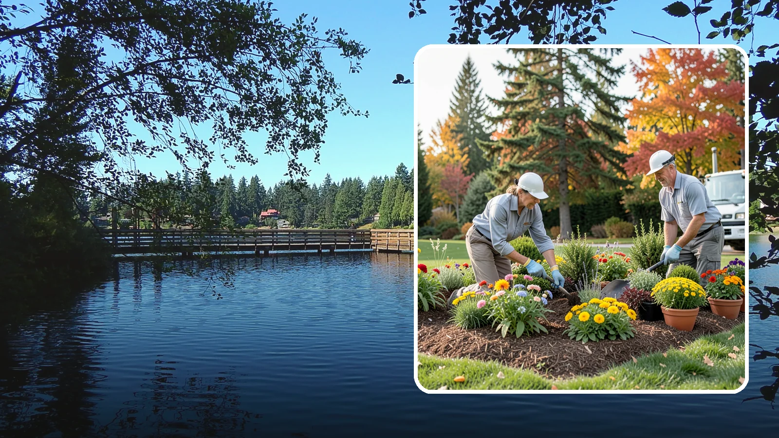 Annual Flower Planting in Federal Way, King County, WA - Vibrant seasonal annuals installed for bold, immediate color in beds, borders, and containers.