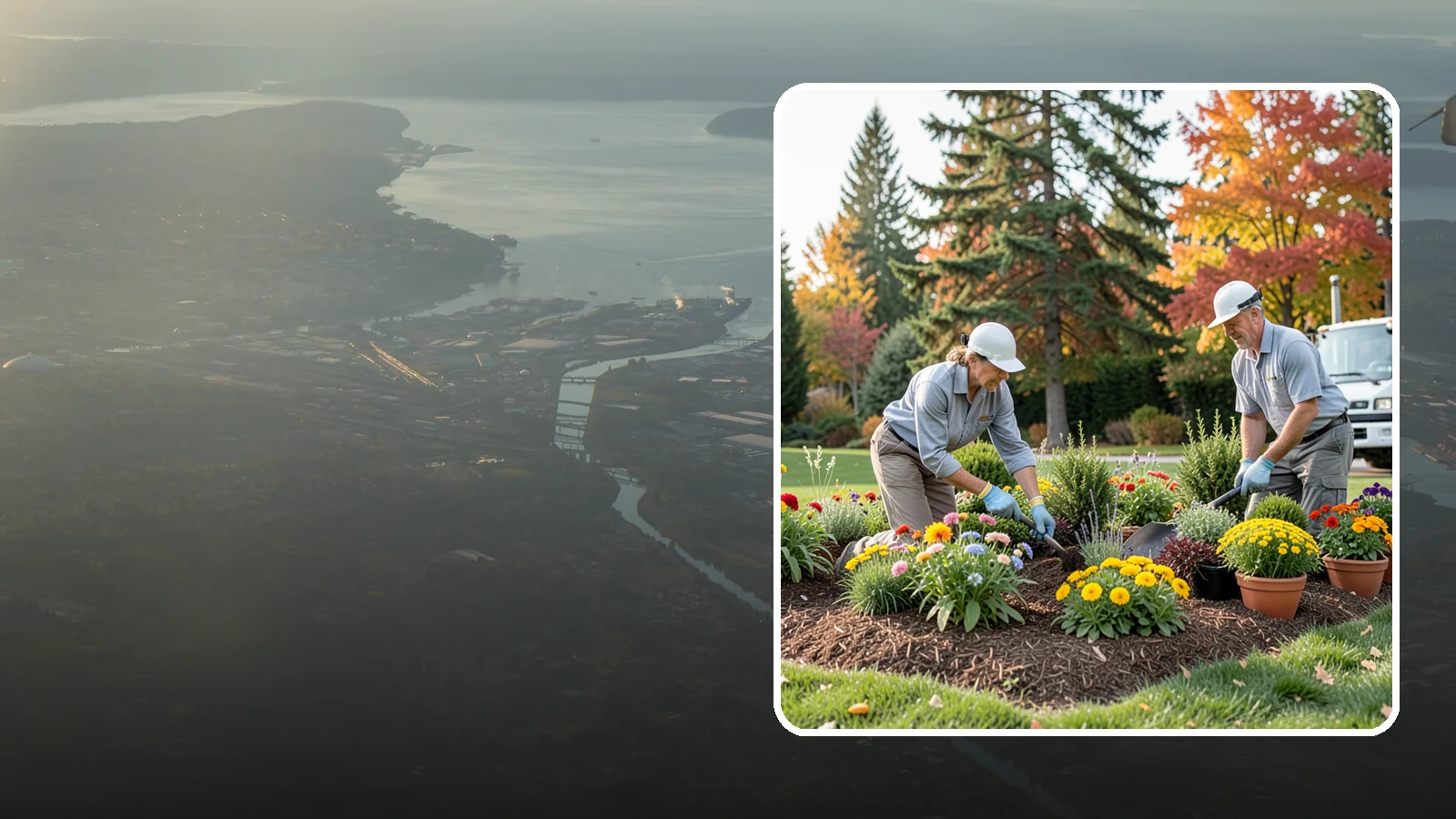Annual Flower Planting in Fife, Pierce County, WA - Vibrant seasonal annuals installed for bold, immediate color in beds, borders, and containers.