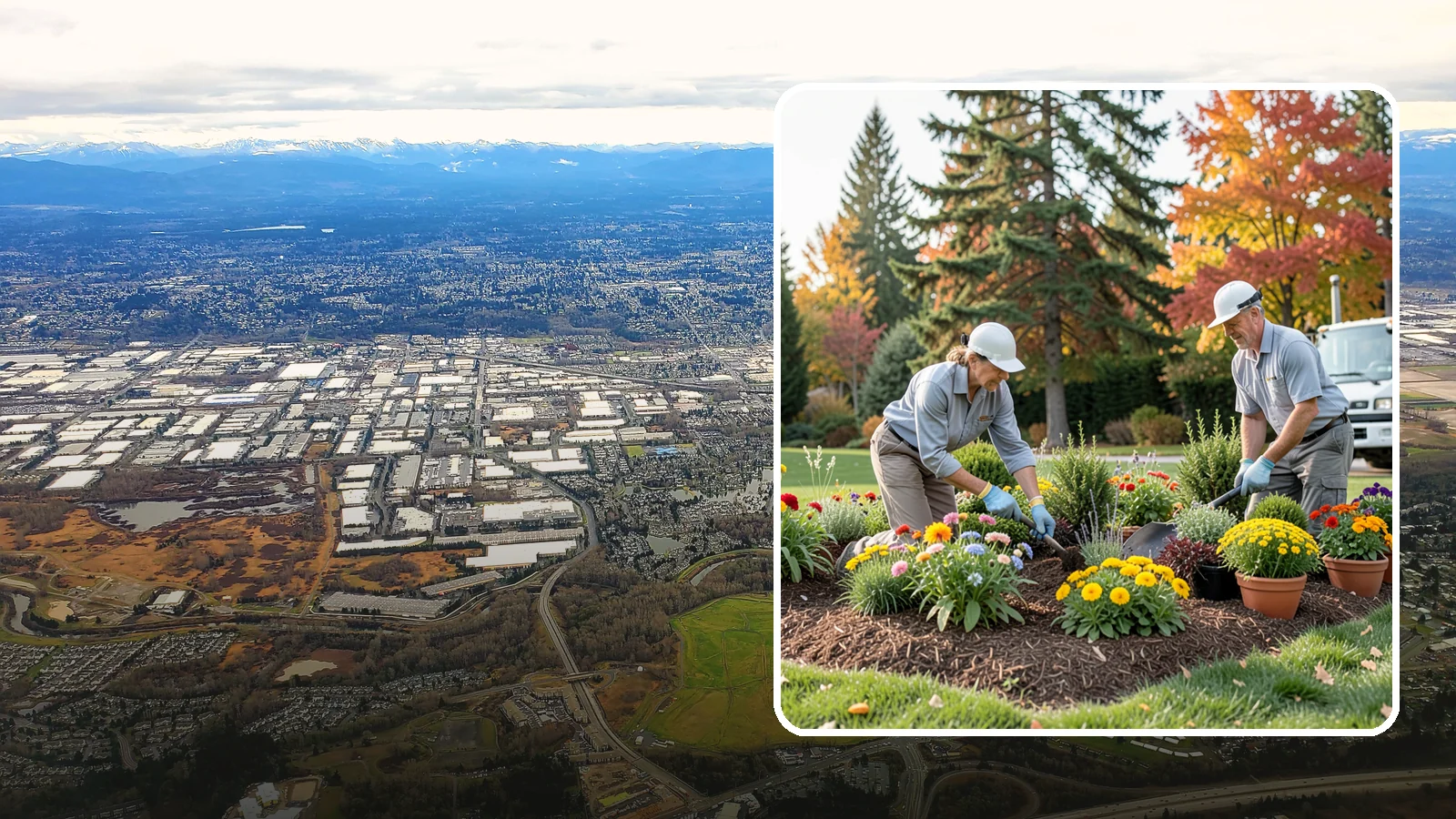 Annual Flower Planting in Kent, King County, WA - Vibrant seasonal annuals installed for bold, immediate color in beds, borders, and containers.