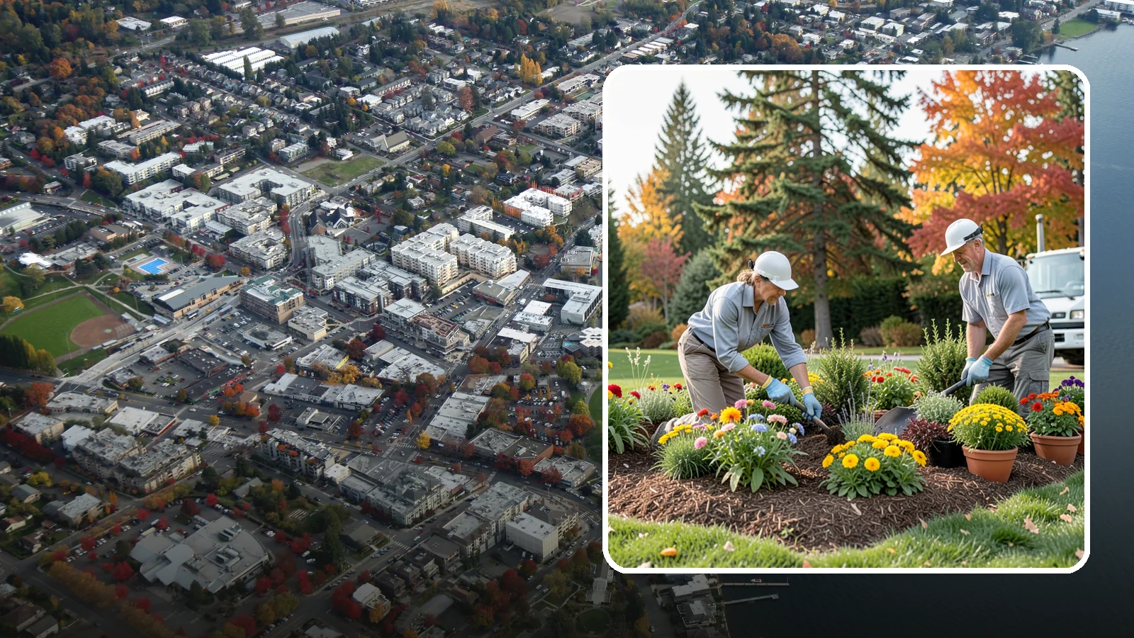Annual Flower Planting in Kirkland, King County, WA - Vibrant seasonal annuals installed for bold, immediate color in beds, borders, and containers.