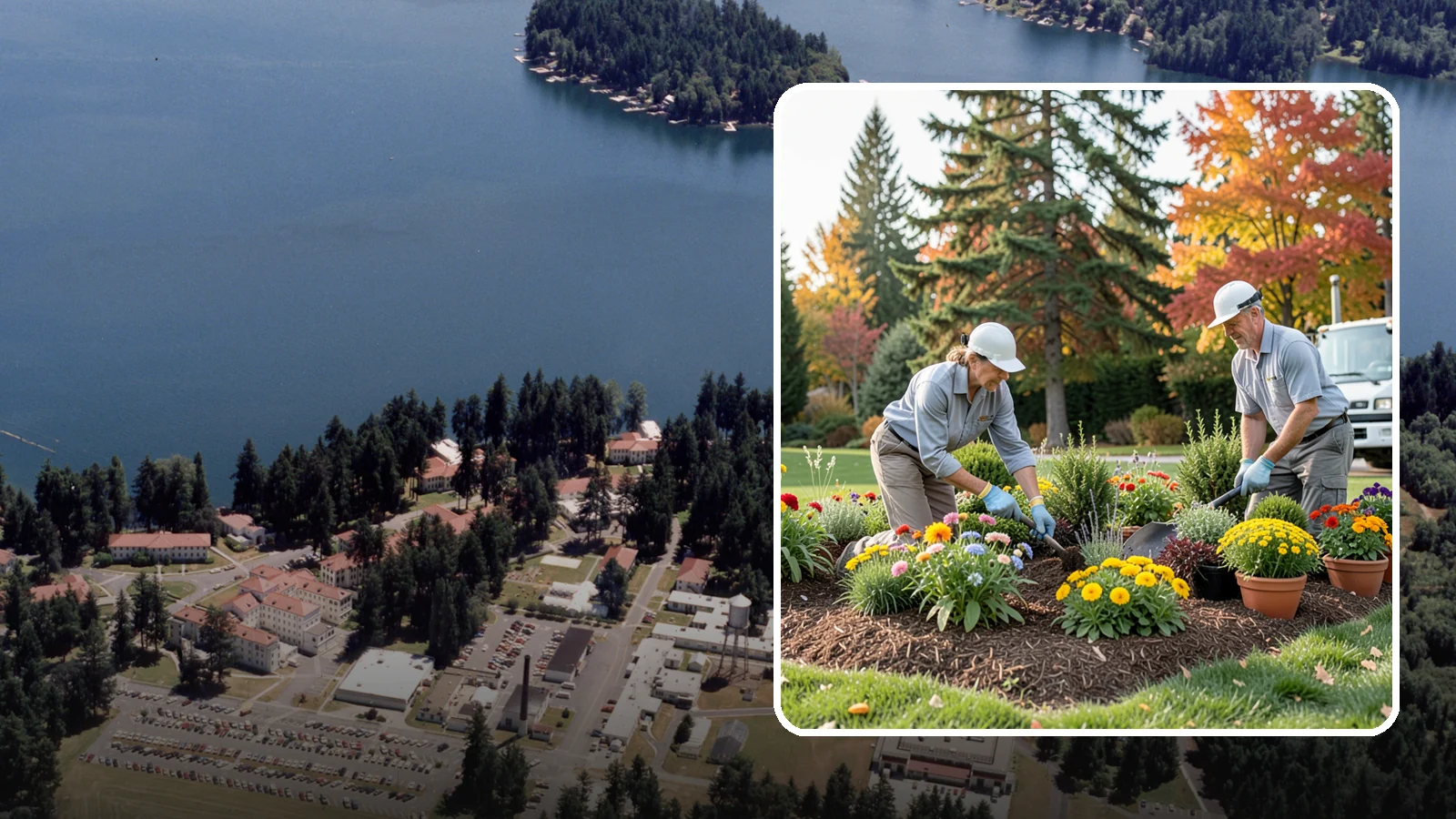 Annual Flower Planting in Lakewood, Pierce County, WA - Vibrant seasonal annuals installed for bold, immediate color in beds, borders, and containers.