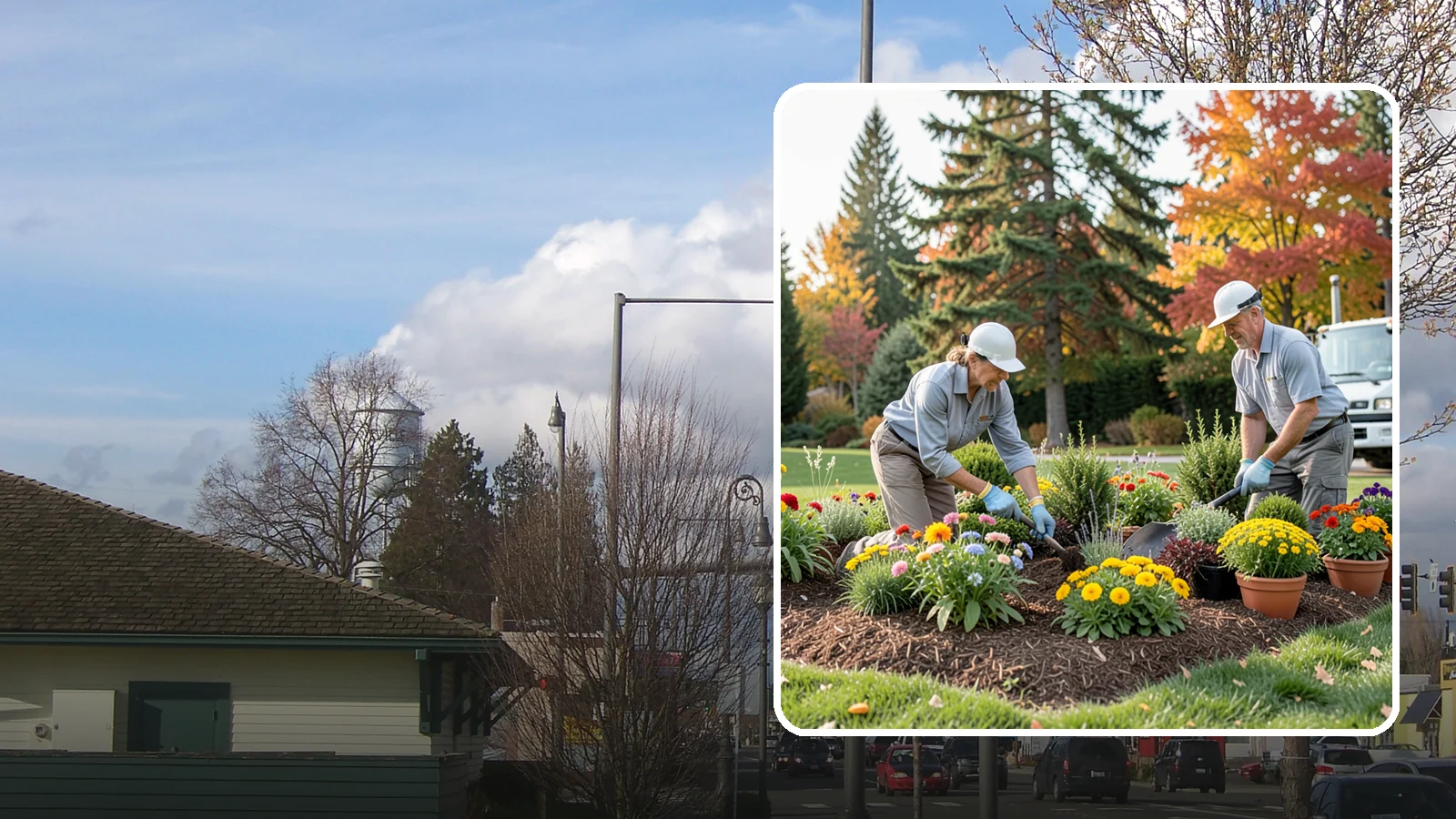Annual Flower Planting in Marysville, Snohomish County, WA - Vibrant seasonal annuals installed for bold, immediate color in beds, borders, and containers.