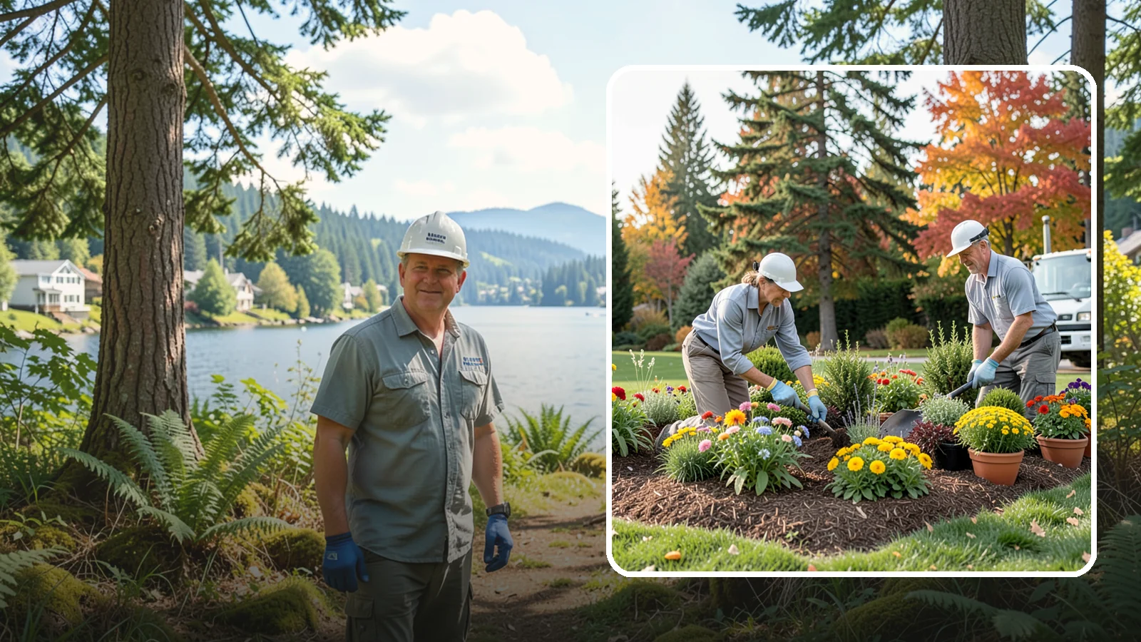 Annual Flower Planting in Milton, King County, WA - Vibrant seasonal annuals installed for bold, immediate color in beds, borders, and containers.