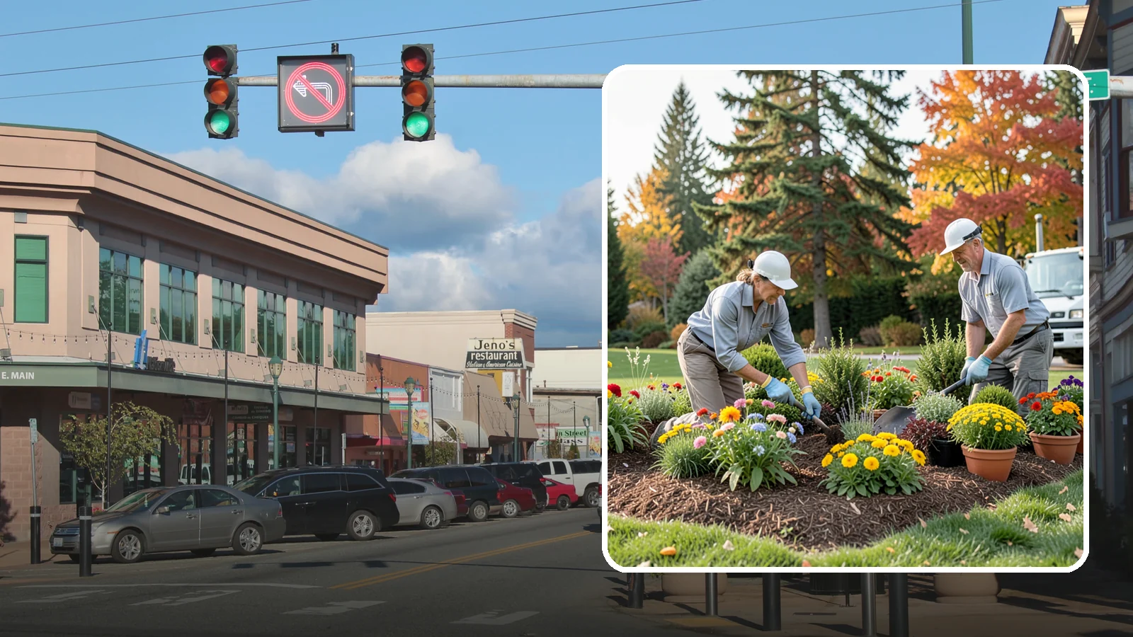 Annual Flower Planting in Monroe, Snohomish County, WA - Vibrant seasonal annuals installed for bold, immediate color in beds, borders, and containers.