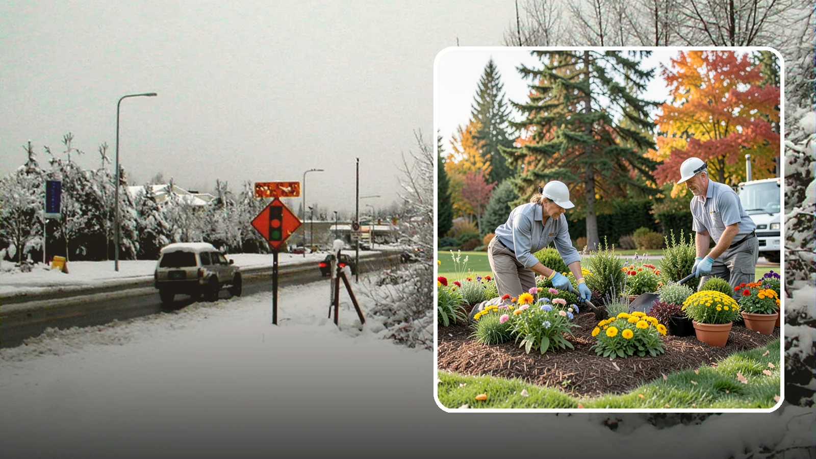 Annual Flower Planting in Newcastle, King County, WA - Vibrant seasonal annuals installed for bold, immediate color in beds, borders, and containers.