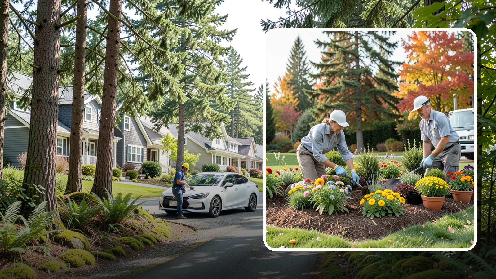 Annual Flower Planting in Normandy Park, King County, WA - Vibrant seasonal annuals installed for bold, immediate color in beds, borders, and containers.