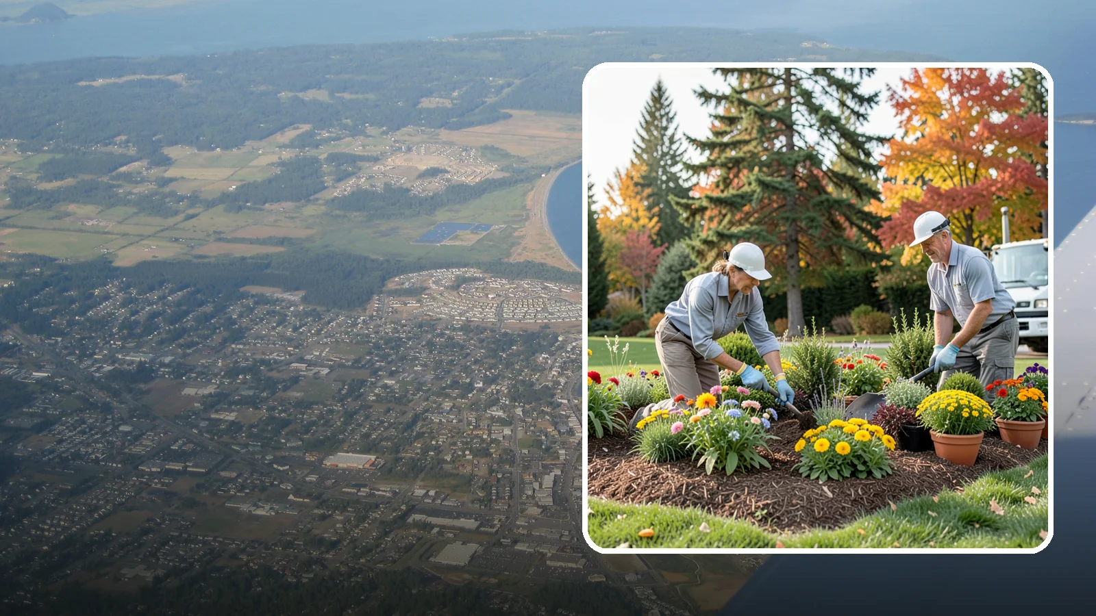 Annual Flower Planting in Oak Harbor, Island County, WA - Vibrant seasonal annuals installed for bold, immediate color in beds, borders, and containers.