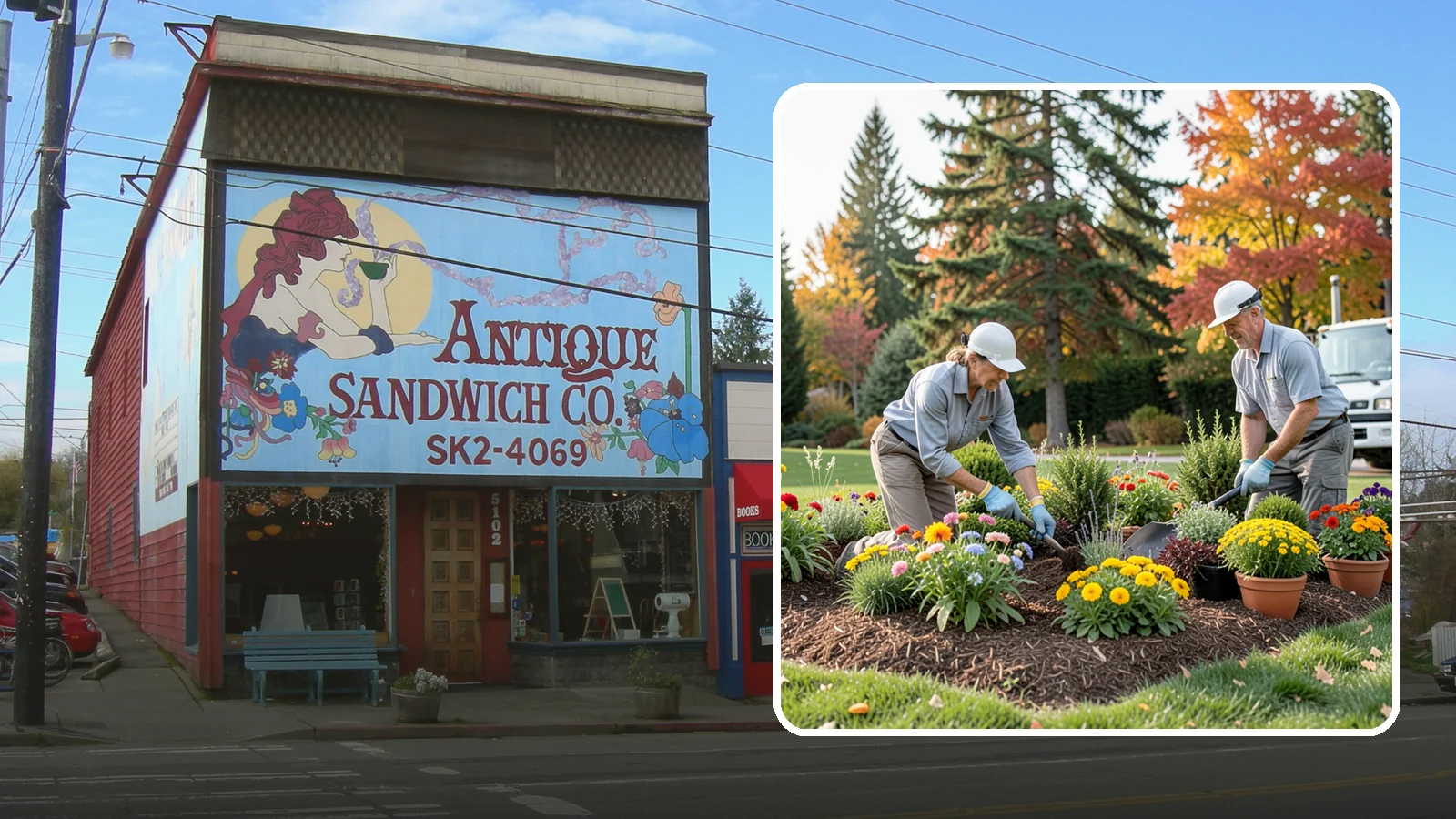 Annual Flower Planting in Ruston, Pierce County, WA - Vibrant seasonal annuals installed for bold, immediate color in beds, borders, and containers.