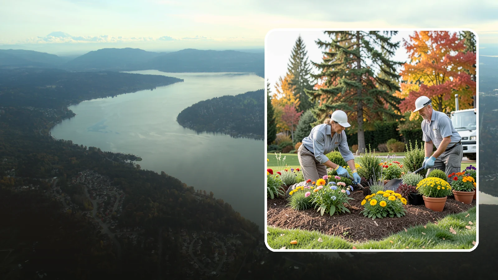 Annual Flower Planting in Sammamish, King County, WA - Vibrant seasonal annuals installed for bold, immediate color in beds, borders, and containers.