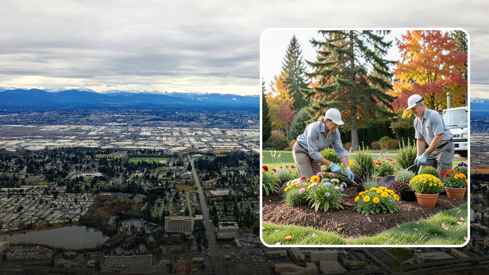 Annual Flower Planting in SeaTac, King County, WA - Vibrant seasonal annuals installed for bold, immediate color in beds, borders, and containers.