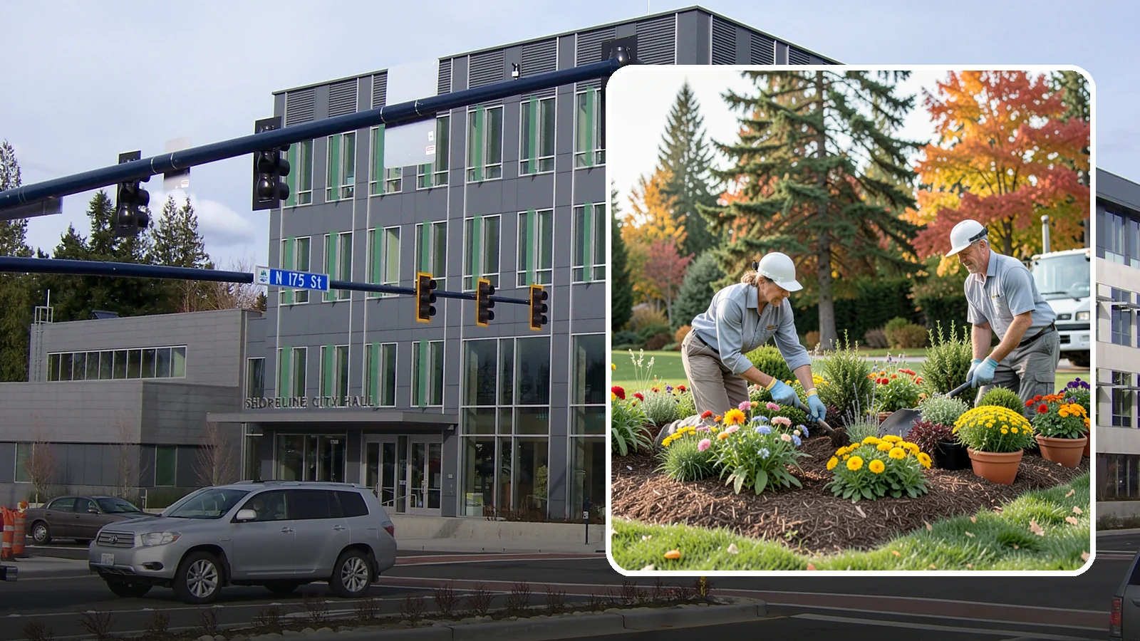 Annual Flower Planting in Shoreline, King County, WA - Vibrant seasonal annuals installed for bold, immediate color in beds, borders, and containers.