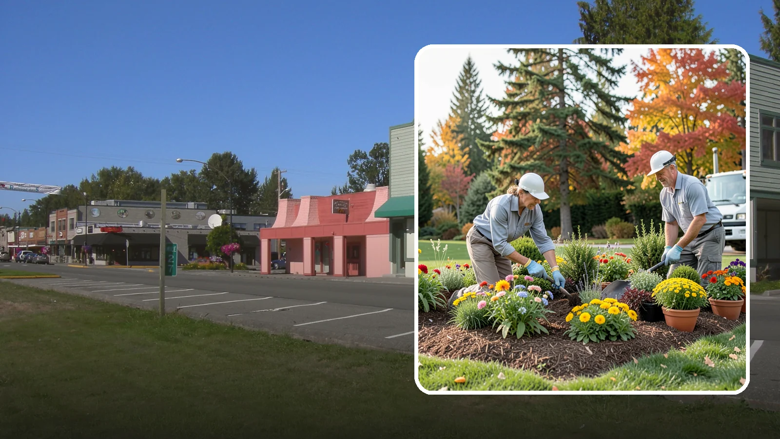 Annual Flower Planting in Snoqualmie, King County, WA - Vibrant seasonal annuals installed for bold, immediate color in beds, borders, and containers.