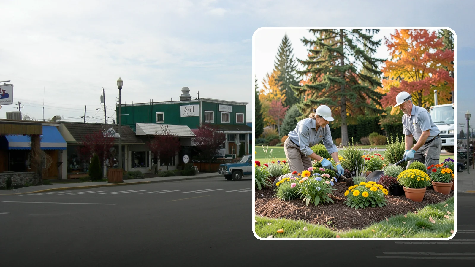 Annual Flower Planting in Stanwood, Snohomish County, WA - Vibrant seasonal annuals installed for bold, immediate color in beds, borders, and containers.