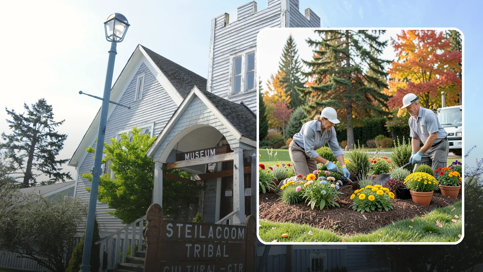Annual Flower Planting in Steilacoom, Pierce County, WA - Vibrant seasonal annuals installed for bold, immediate color in beds, borders, and containers.