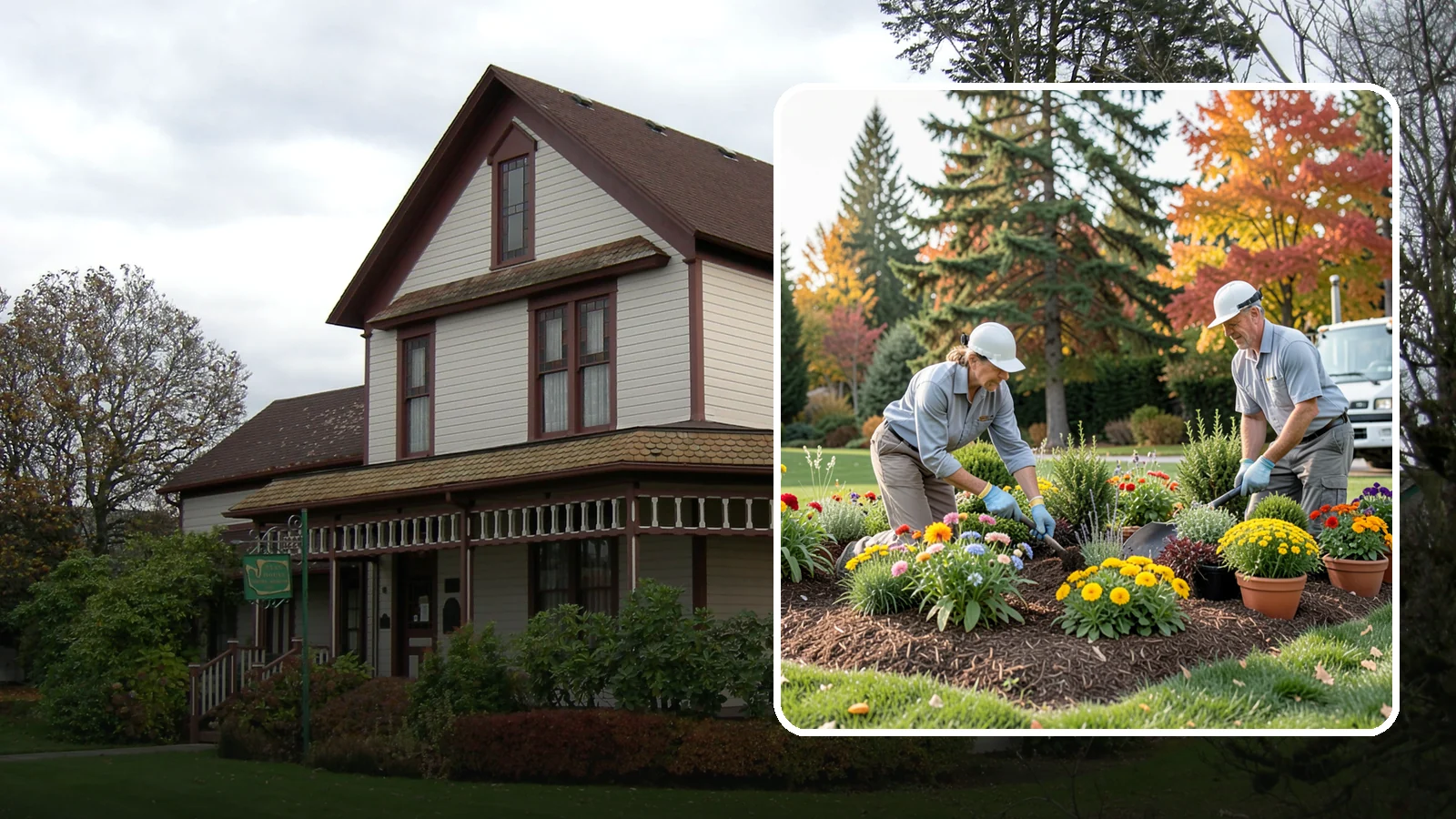 Annual Flower Planting in Sumner, Pierce County, WA - Vibrant seasonal annuals installed for bold, immediate color in beds, borders, and containers.