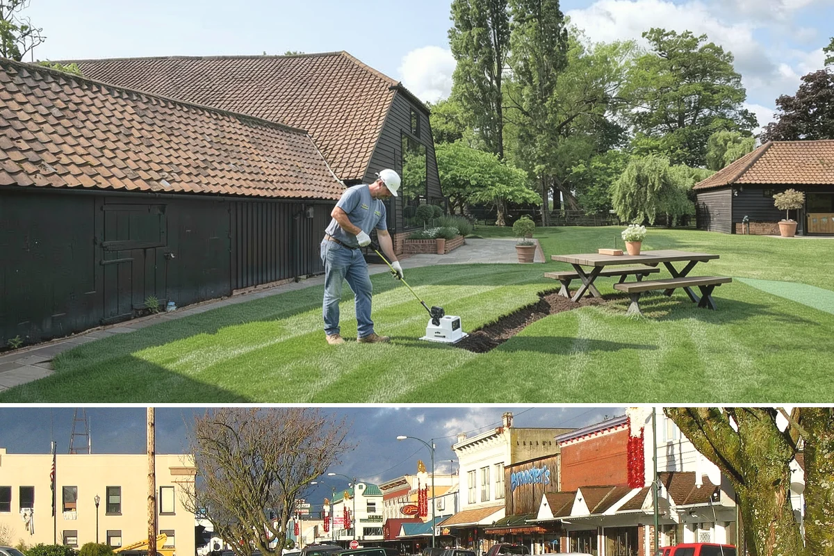 Annual Property Maintenance in Arlington, Snohomish County, WA - Runs year-round with task intensity shifting by season: growth-season mowing, fall and spring cleanups, dormant-season pruning.