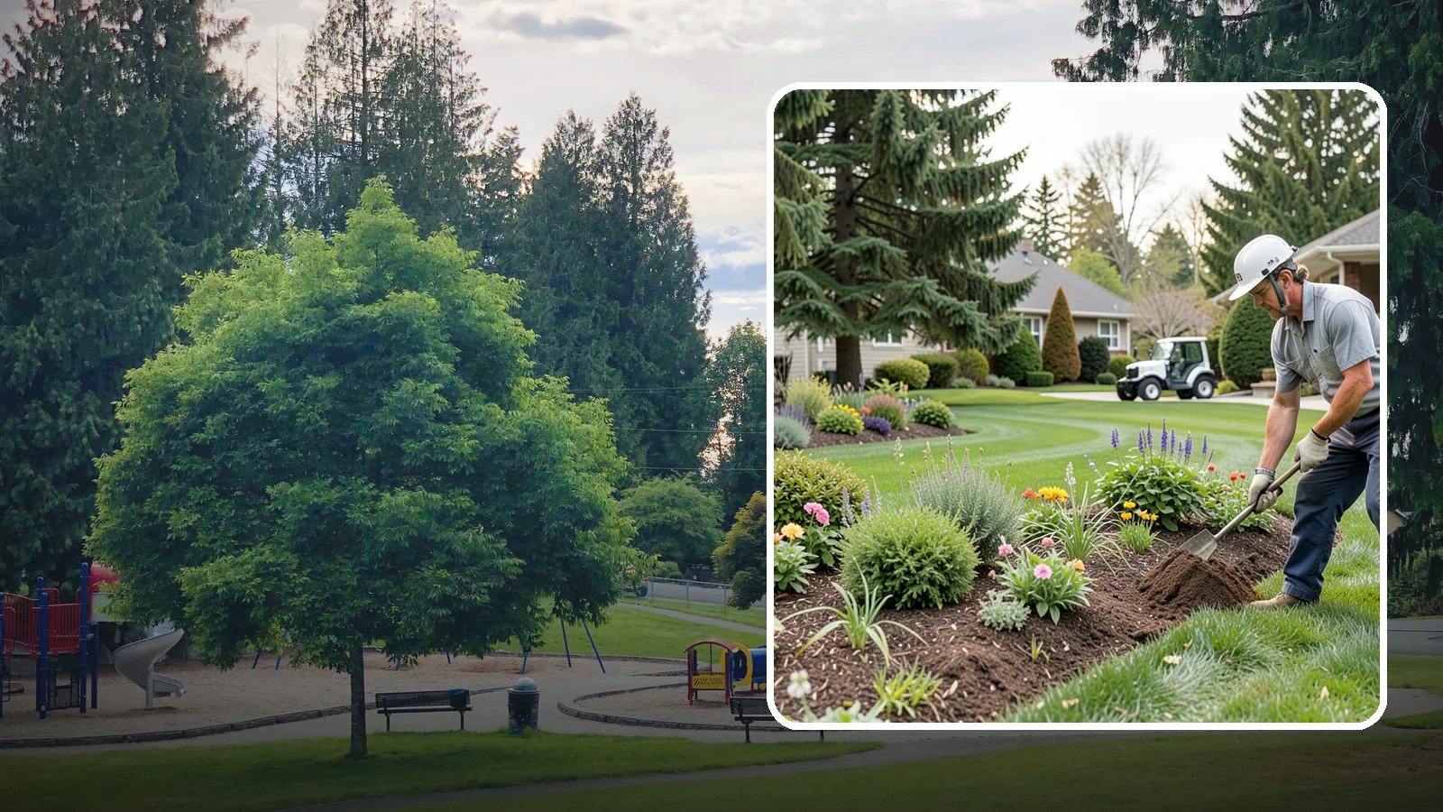 Annual Property Maintenance in Bonney Lake, Pierce County, WA - A year-round maintenance program that keeps your entire property groomed through every season.