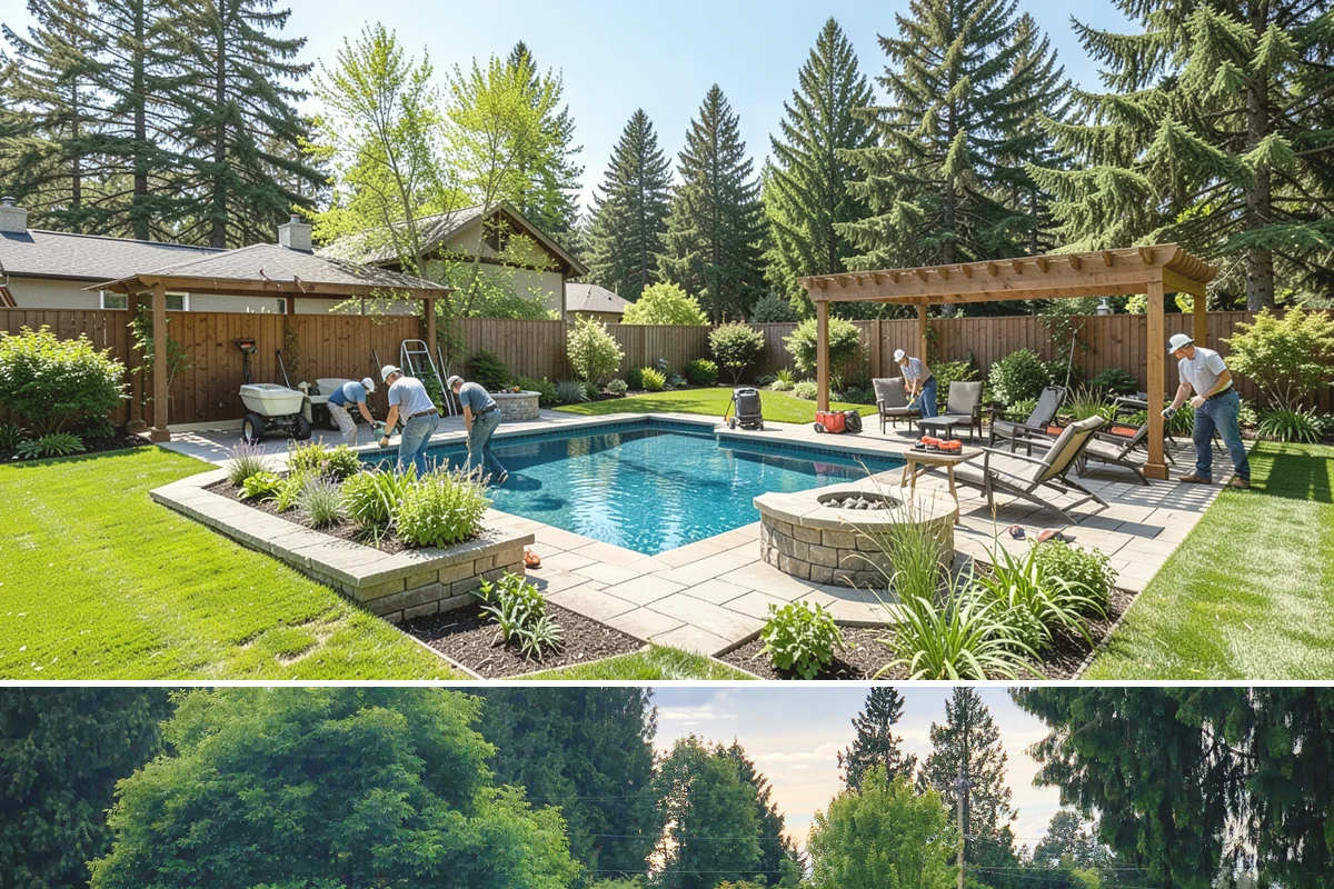 Annual Property Maintenance in Bonney Lake, Pierce County, WA - Runs year-round with task intensity shifting by season: growth-season mowing, fall and spring cleanups, dormant-season pruning.