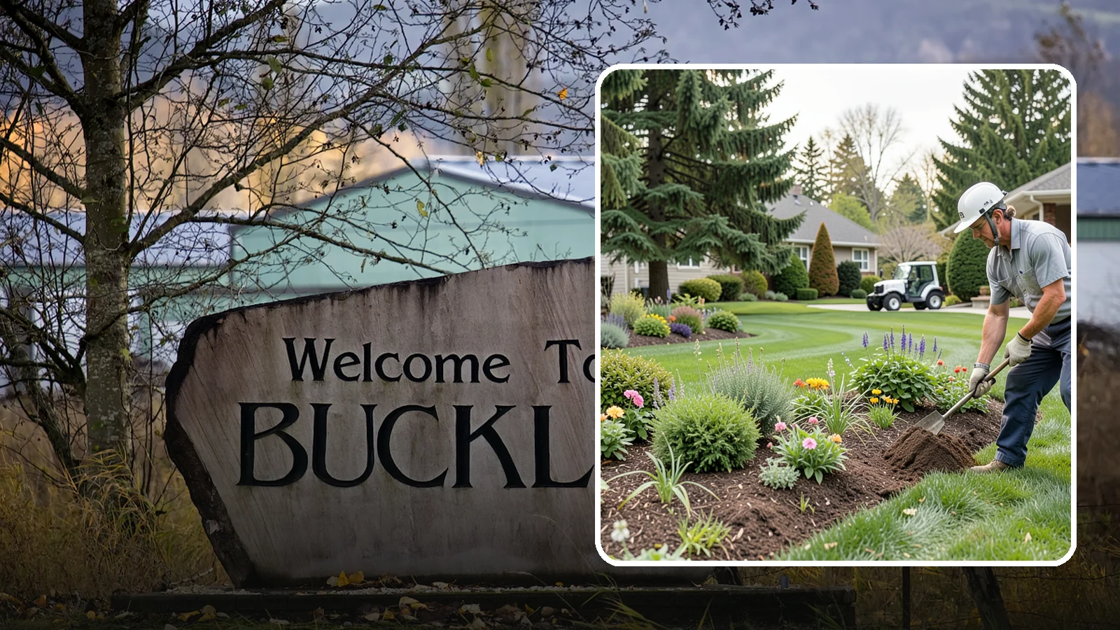 Annual Property Maintenance in Buckley, Pierce County, WA - A year-round maintenance program that keeps your entire property groomed through every season.
