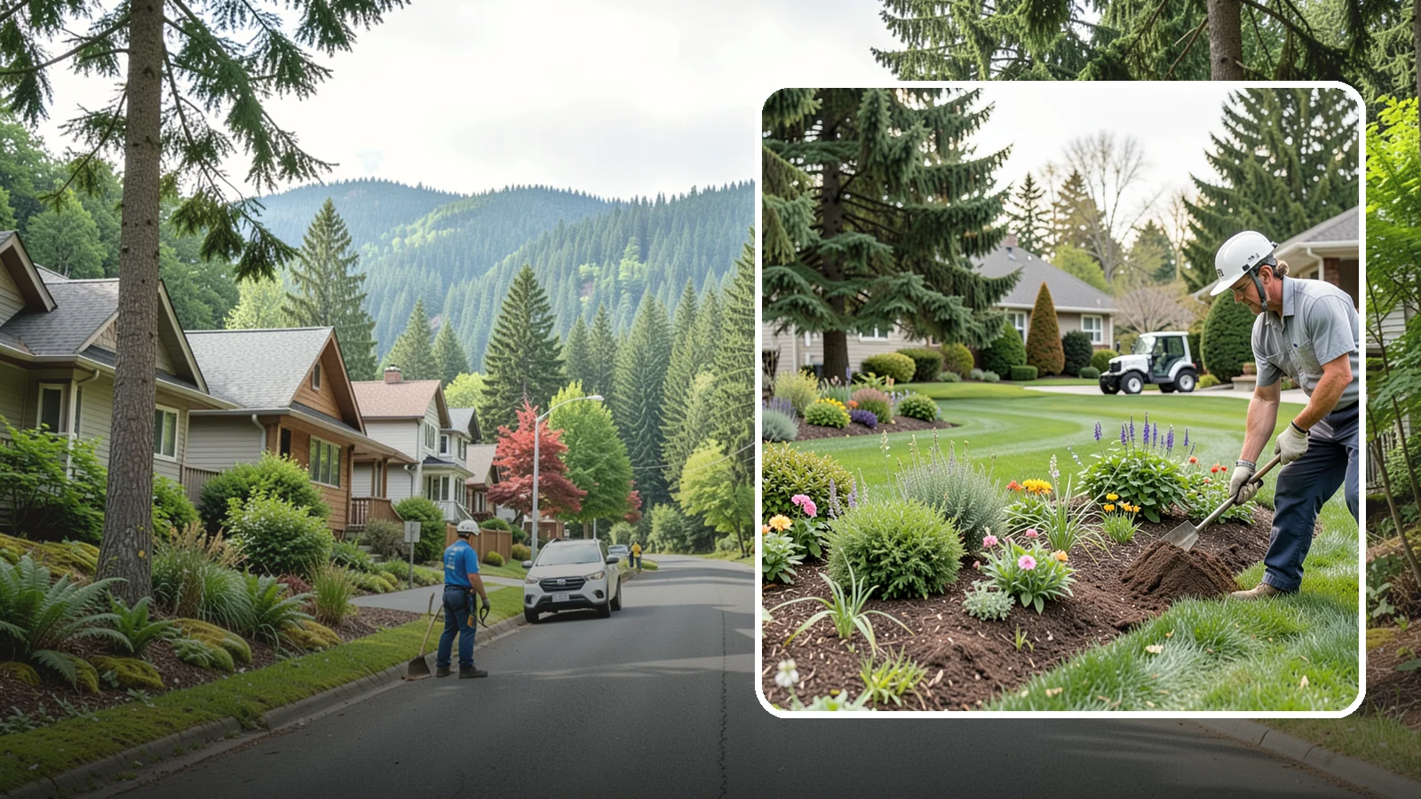 Annual Property Maintenance in Darrington, Snohomish County, WA - A year-round maintenance program that keeps your entire property groomed through every season.