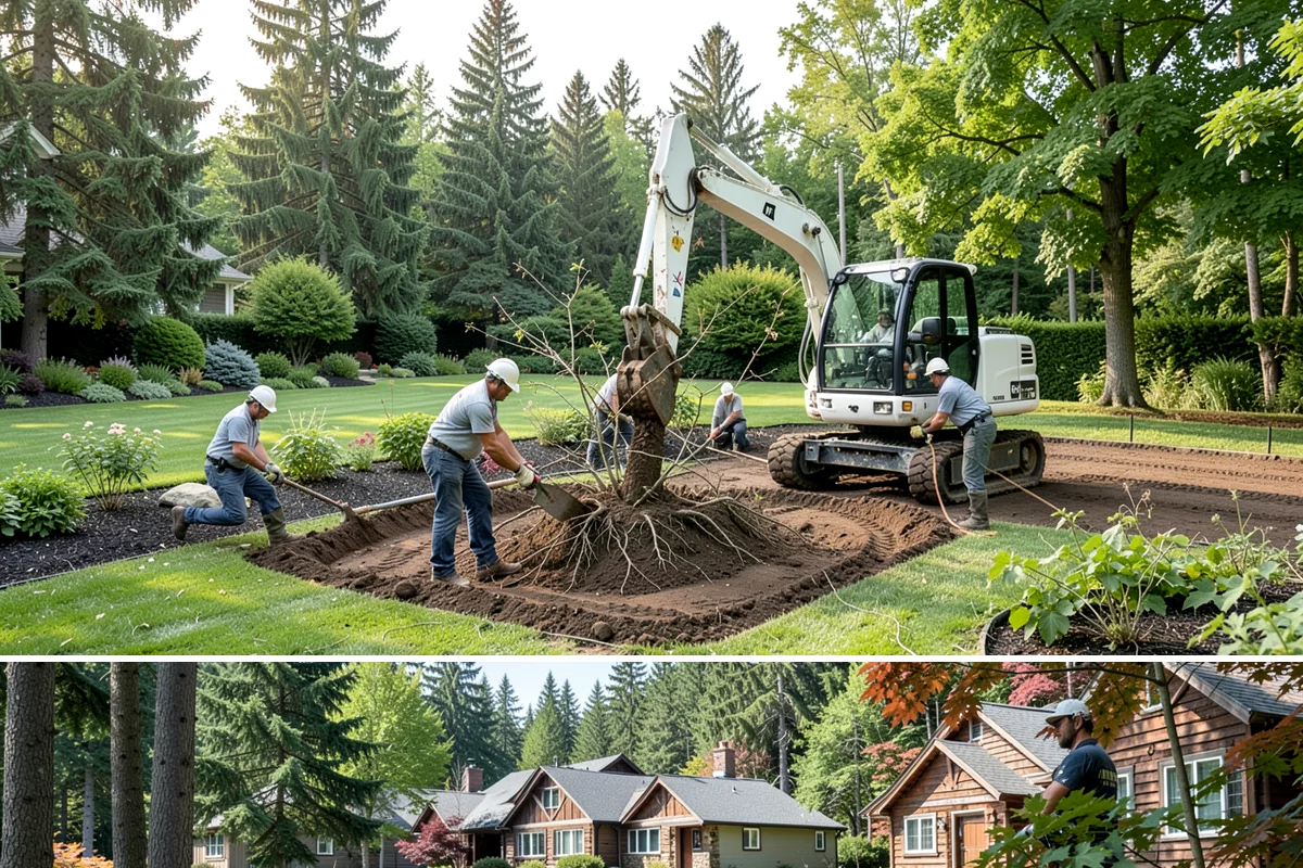 Annual Property Maintenance in Edgewood, Pierce County, WA - Runs year-round with task intensity shifting by season: growth-season mowing, fall and spring cleanups, dormant-season pruning.