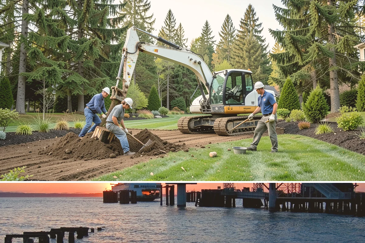 Annual Property Maintenance in Edmonds, Snohomish County, WA - Runs year-round with task intensity shifting by season: growth-season mowing, fall and spring cleanups, dormant-season pruning.