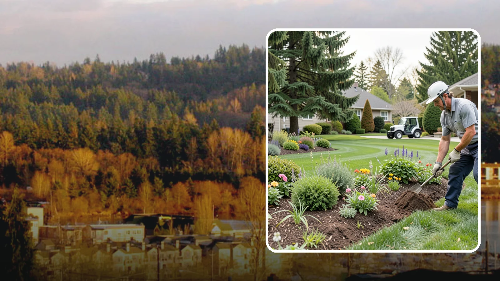 Annual Property Maintenance in Kenmore, King County, WA - A year-round maintenance program that keeps your entire property groomed through every season.