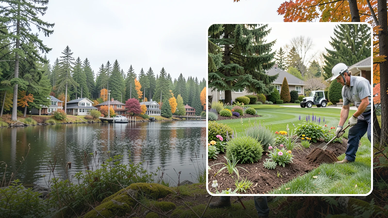 Annual Property Maintenance in La Conner, Skagit County, WA - A year-round maintenance program that keeps your entire property groomed through every season.