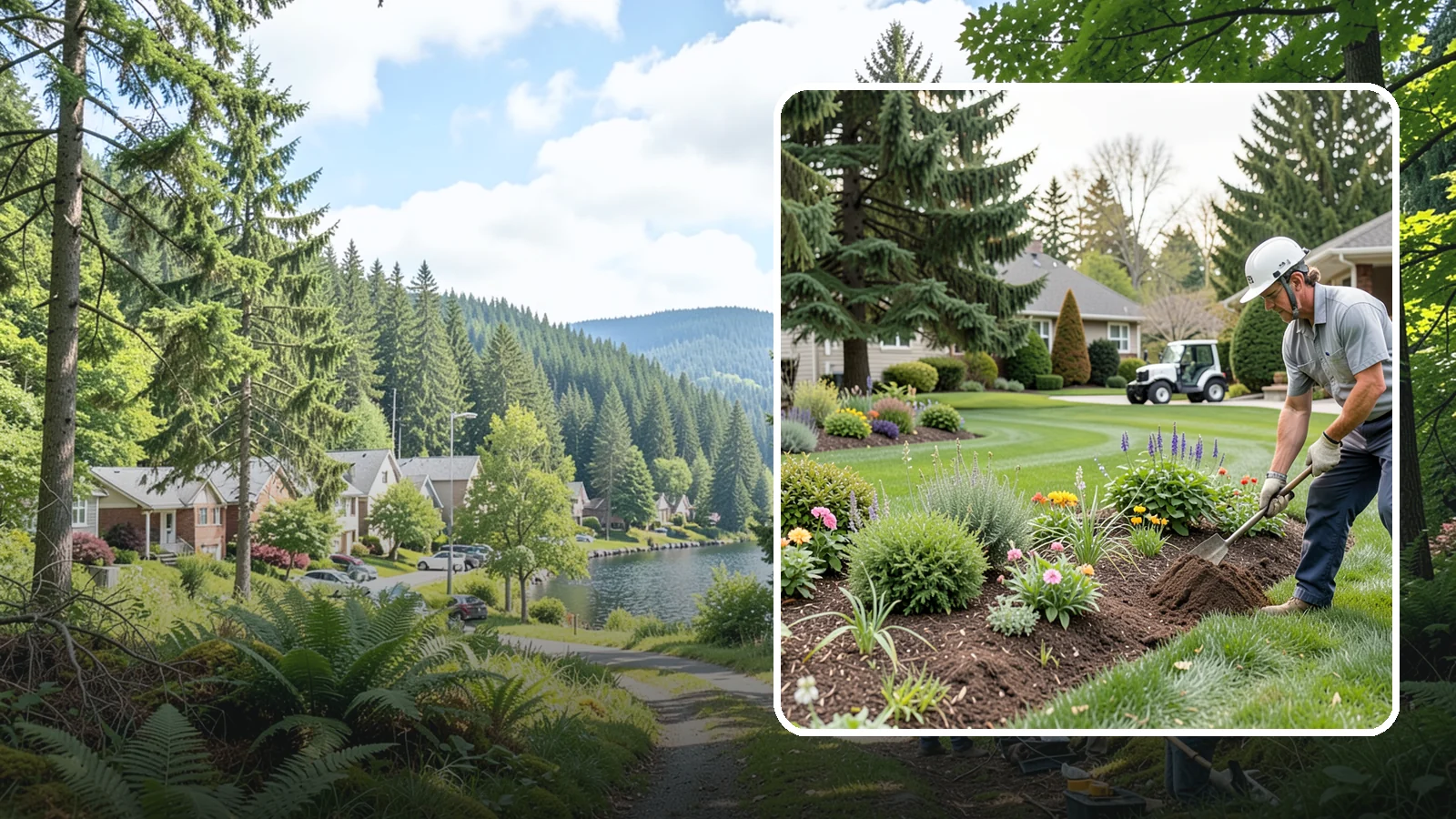 Annual Property Maintenance in Lake Forest Park, King County, WA - A year-round maintenance program that keeps your entire property groomed through every season.