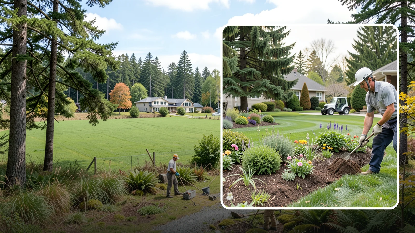 Annual Property Maintenance in Lyman, Skagit County, WA - A year-round maintenance program that keeps your entire property groomed through every season.
