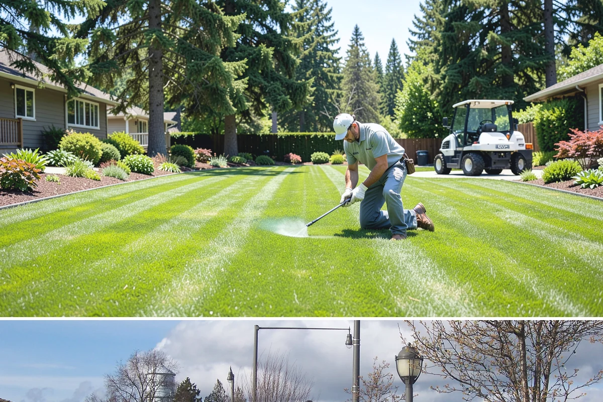 Annual Property Maintenance in Marysville, Snohomish County, WA - Runs year-round with task intensity shifting by season: growth-season mowing, fall and spring cleanups, dormant-season pruning.