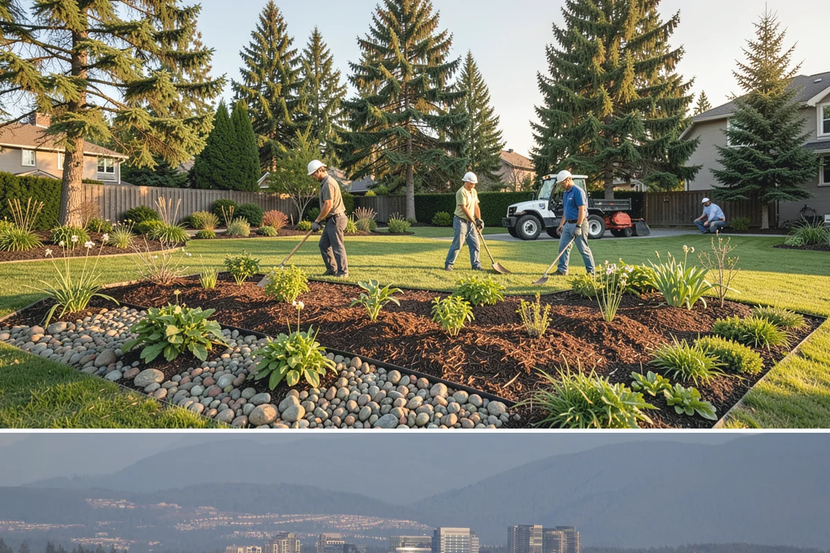 Annual Property Maintenance in Medina, King County, WA - Runs year-round with task intensity shifting by season: growth-season mowing, fall and spring cleanups, dormant-season pruning.