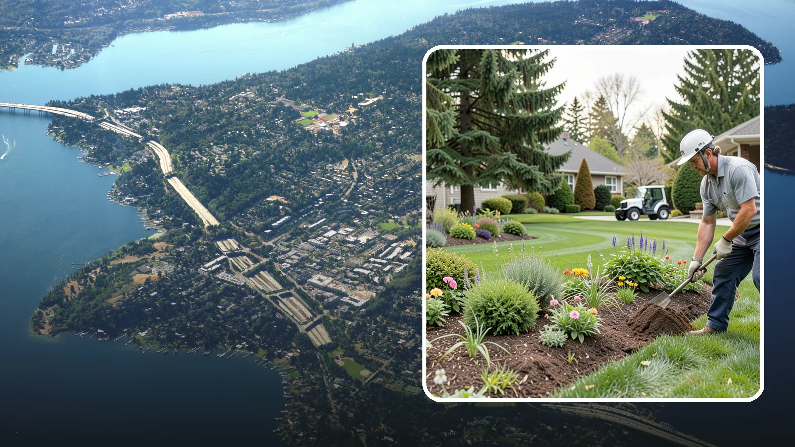Annual Property Maintenance in Mercer Island, King County, WA - A year-round maintenance program that keeps your entire property groomed through every season.