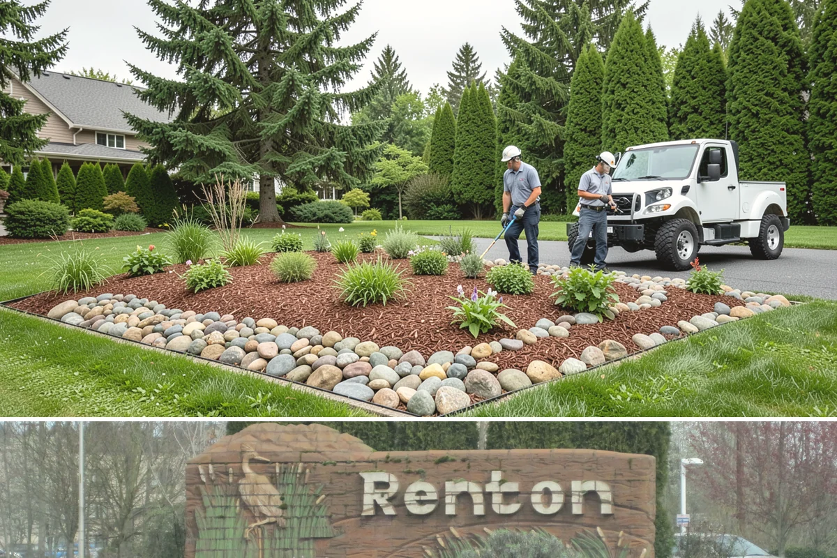 Annual Property Maintenance in Renton, King County, WA - Runs year-round with task intensity shifting by season: growth-season mowing, fall and spring cleanups, dormant-season pruning.