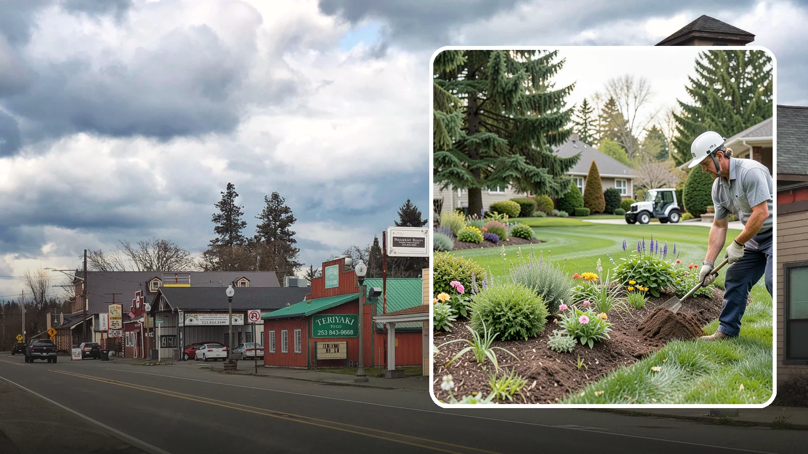 Annual Property Maintenance in Roy, Pierce County, WA - A year-round maintenance program that keeps your entire property groomed through every season.