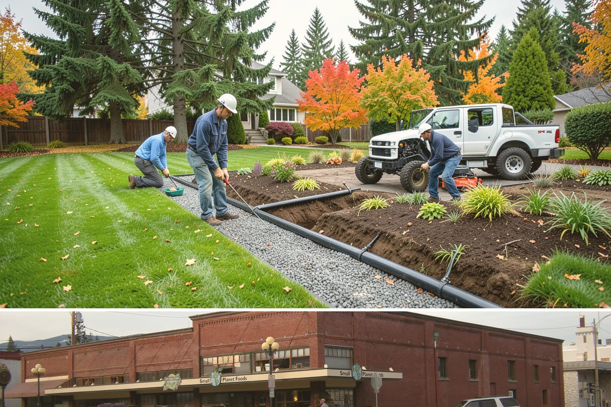 Annual Property Maintenance in Sedro-Woolley, Skagit County, WA - Runs year-round with task intensity shifting by season: growth-season mowing, fall and spring cleanups, dormant-season pruning.