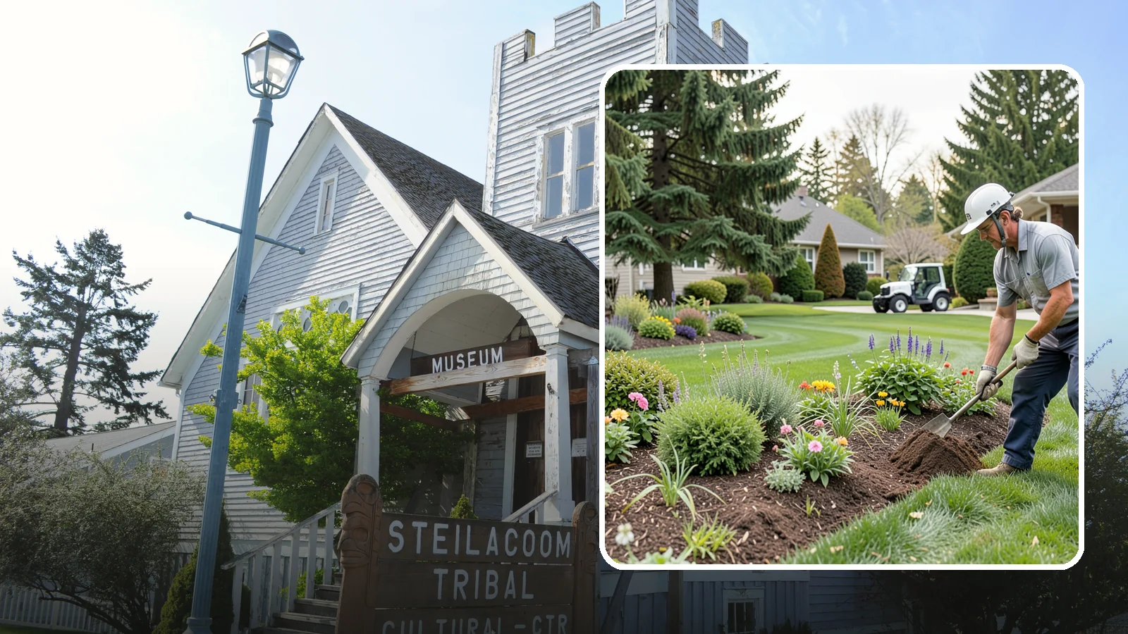 Annual Property Maintenance in Steilacoom, Pierce County, WA - A year-round maintenance program that keeps your entire property groomed through every season.