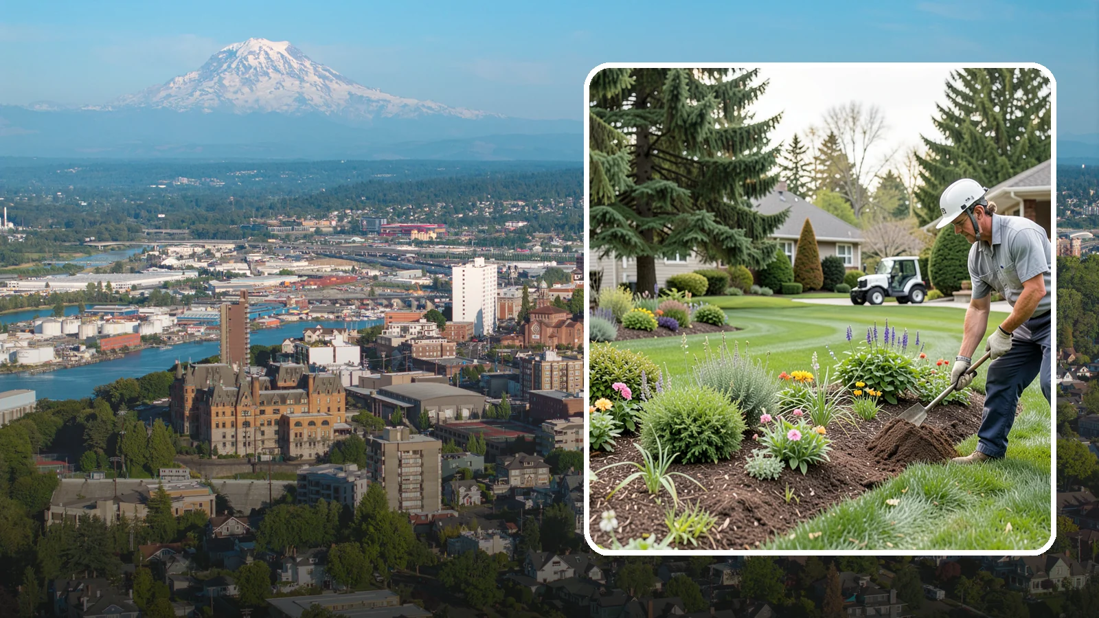 Annual Property Maintenance in Tacoma, Pierce County, WA - A year-round maintenance program that keeps your entire property groomed through every season.