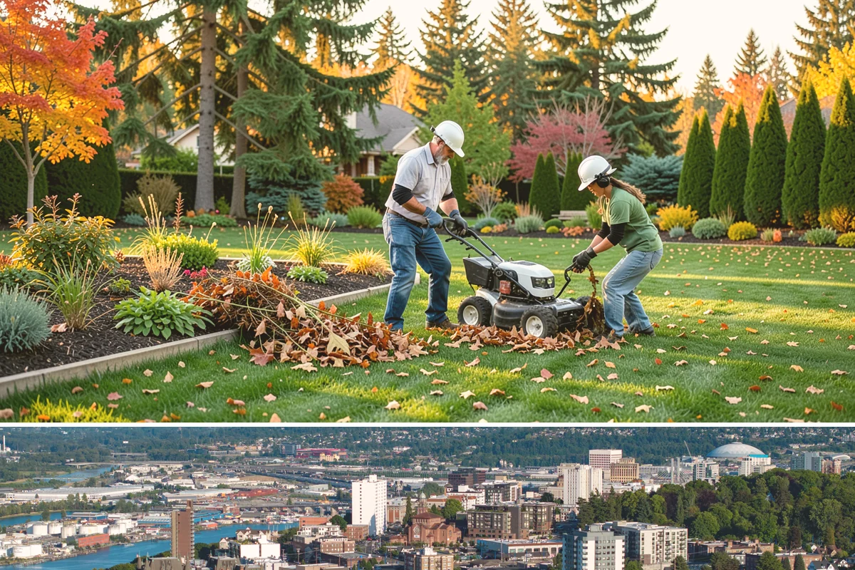 Annual Property Maintenance in Tacoma, Pierce County, WA - Runs year-round with task intensity shifting by season: growth-season mowing, fall and spring cleanups, dormant-season pruning.