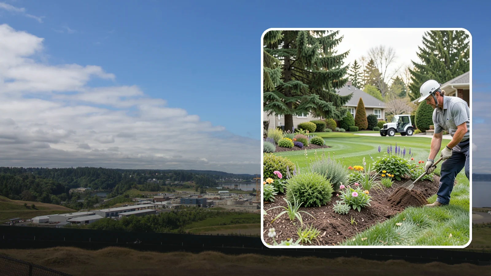 Annual Property Maintenance in University Place, Pierce County, WA - A year-round maintenance program that keeps your entire property groomed through every season.