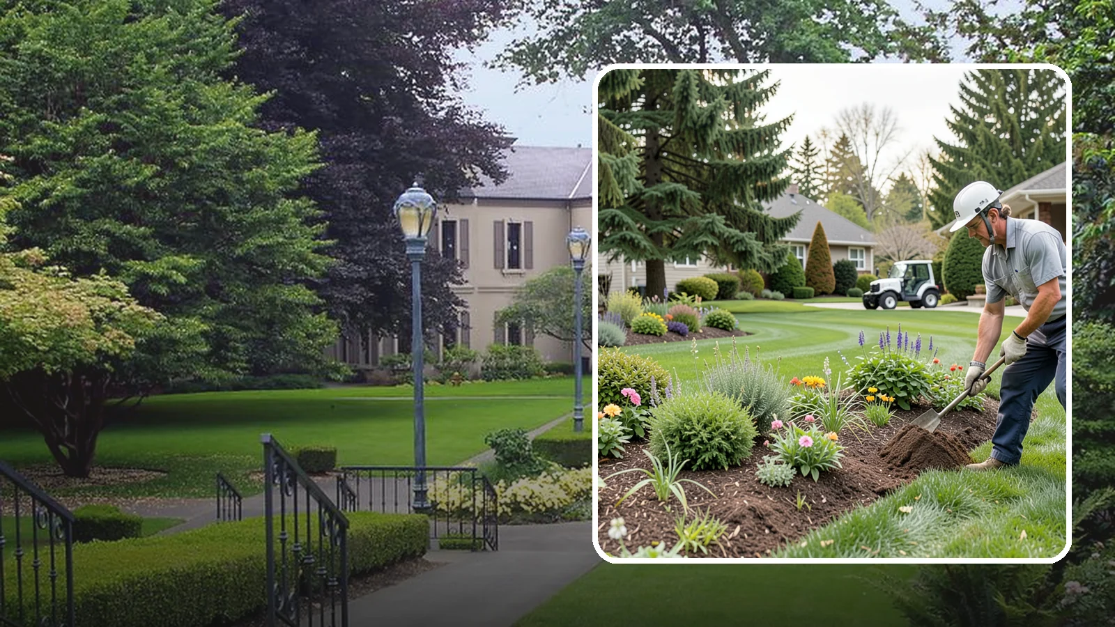 Annual Property Maintenance in Woodinville, King County, WA - A year-round maintenance program that keeps your entire property groomed through every season.