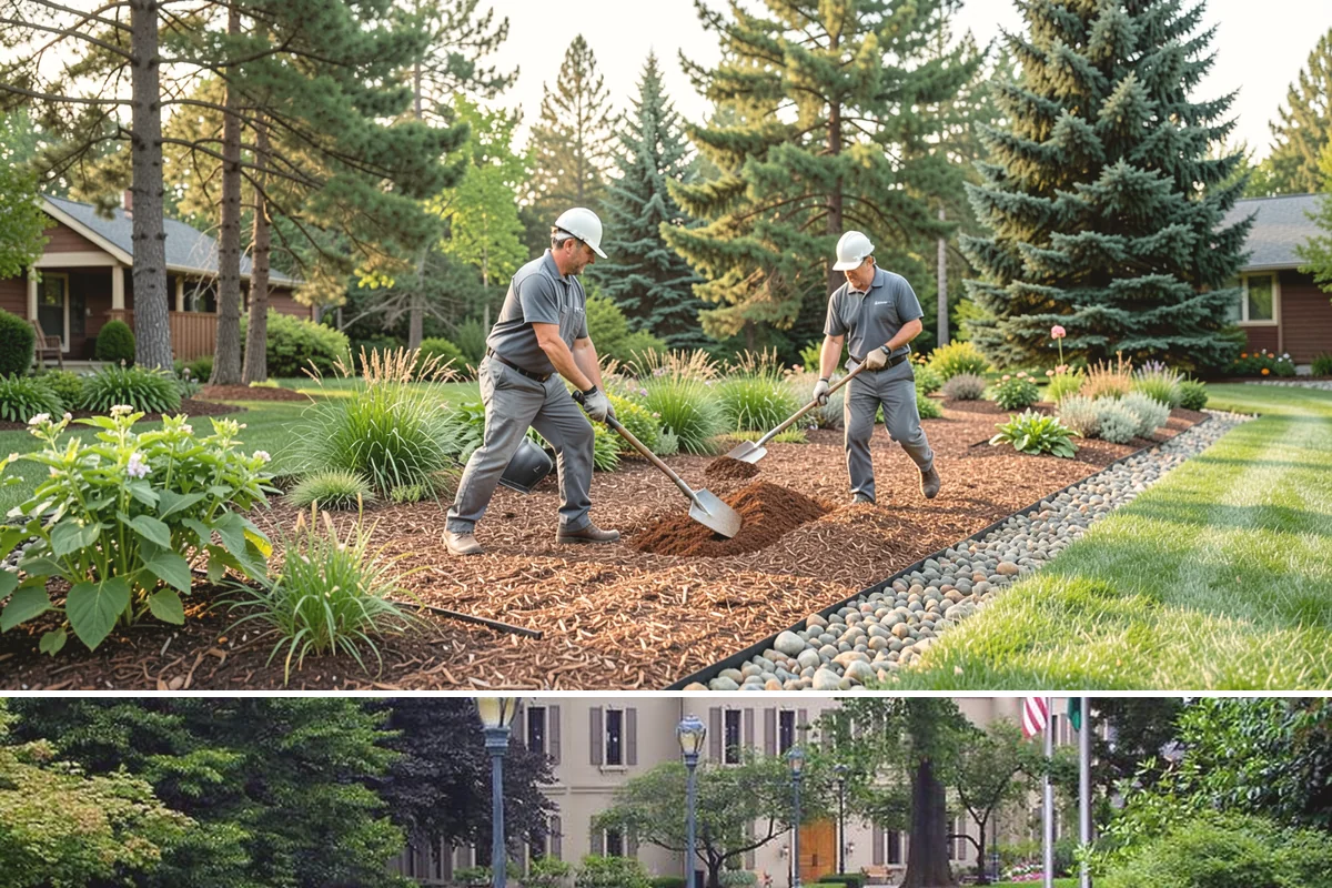 Annual Property Maintenance in Woodinville, King County, WA - Runs year-round with task intensity shifting by season: growth-season mowing, fall and spring cleanups, dormant-season pruning.