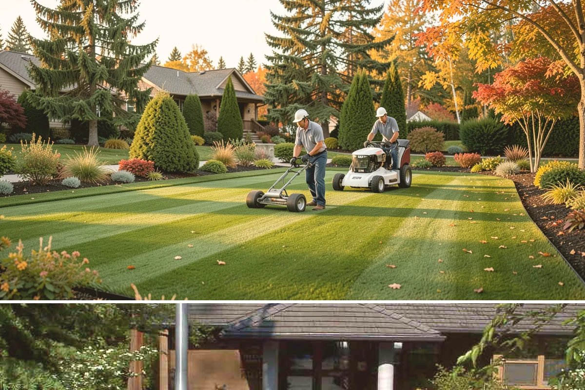 Annual Property Maintenance in Yarrow Point, King County, WA - Runs year-round with task intensity shifting by season: growth-season mowing, fall and spring cleanups, dormant-season pruning.