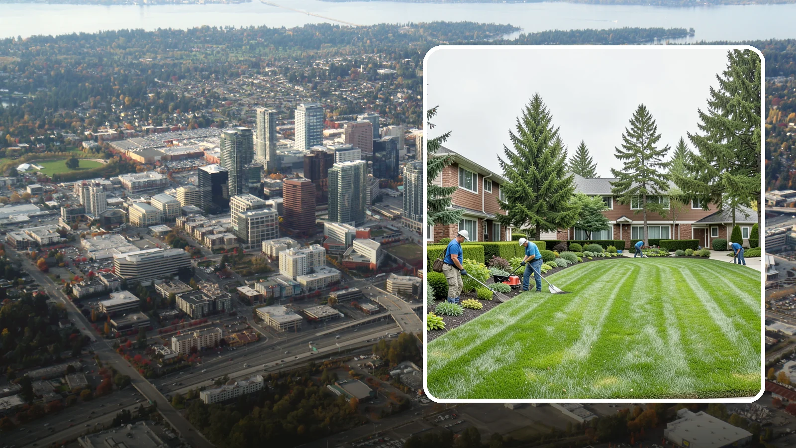Apartment Landscape Maintenance in Bellevue, King County, WA - Dependable grounds care that keeps multifamily communities attractive, leasable, and easy for on-site managers to oversee.